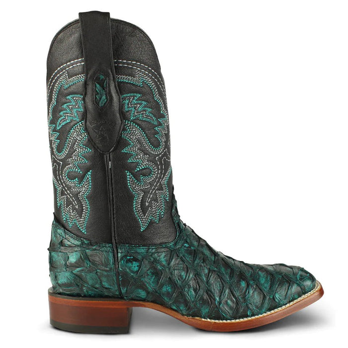 Botas de Pescado Pirarucu Original en Horma Rodeo Cuadrada LAB - Image 2