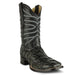Botas de Pescado Pirarucu Original en Horma Rodeo Cuadrada LAB