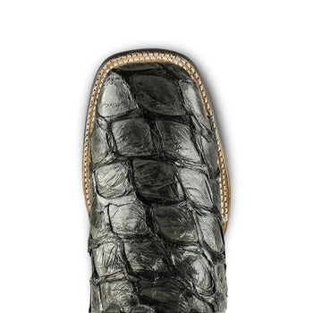 Botas de Pescado Pirarucu Original en Horma Rodeo Cuadrada LAB - Image 3