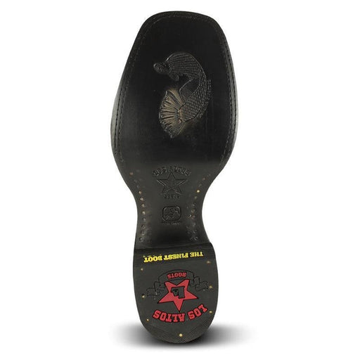 Botas de Pescado Pirarucu Original en Horma Rodeo Cuadrada LAB