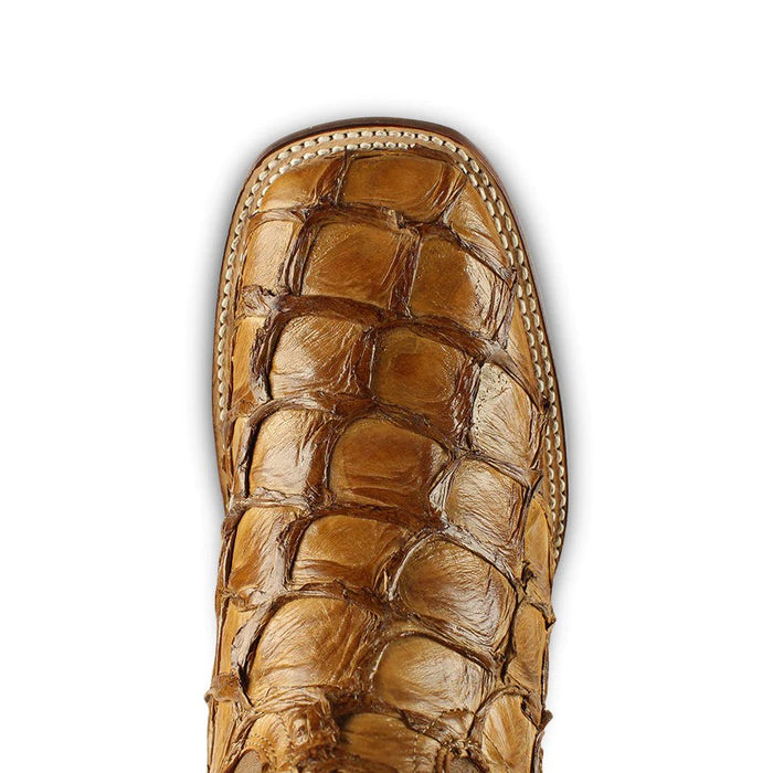 Botas de Pescado Pirarucu Original en Horma Rodeo Cuadrada LAB - Image 3
