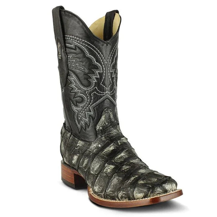 Botas de Pescado Pirarucu Original en Horma Rodeo Cuadrada LAB - Image 2