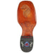 Botas de Pescado Pirarucu Original en Horma Rodeo Cuadrada WW