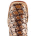 Botas de Pescado Pirarucu Original en Horma Rodeo Cuadrada WW