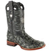 Botas de Pescado Pirarucu Original en Horma Rodeo Cuadrada WW