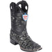 Botas de Pescado Pirarucu Original en Horma Rodeo Cuadrada WW