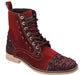 Botas de Pescado Pirarucu Original en Horma Urbana Militar