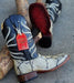 Botas de Piton Grabado Horma Rodeo Cuadrada