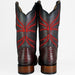 Botas de Piton Grabado Horma Rodeo Cuadrada