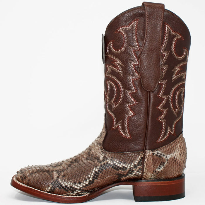 Botas de Piton Horma Ranchera Cuadrada