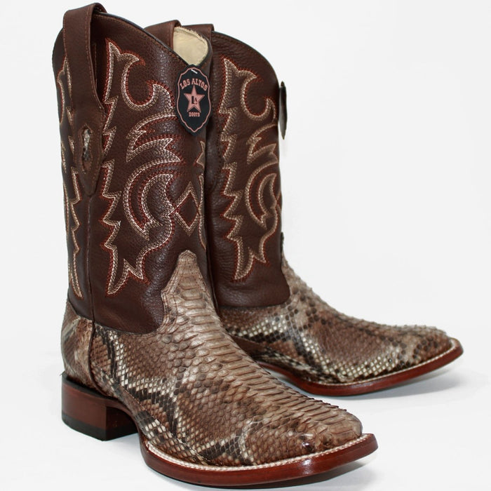 Botas de Piton Horma Ranchera Cuadrada