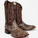 Botas de Piton Horma Ranchera Cuadrada