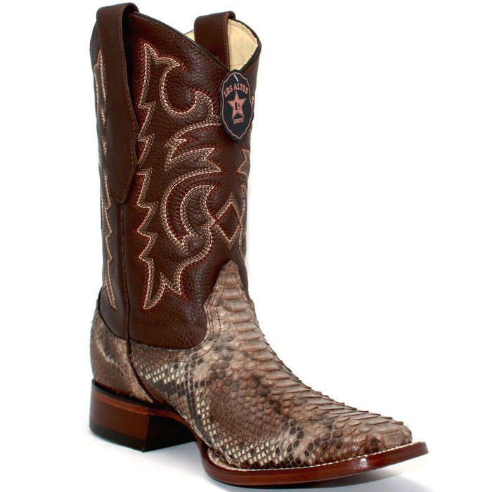 Botas de Piton Horma Ranchera Cuadrada LAB — MensUSA