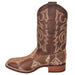 Botas de Piton Original Horma Cuadrada Amplia Color Arena LAB