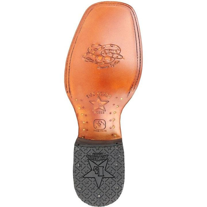 Botas de Piton Original Horma Ranchera Cuadrada Ancha