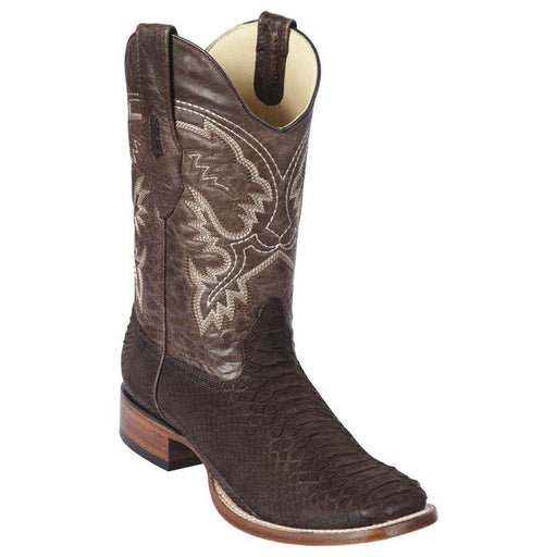 Botas de Piton Original Horma Ranchera Cuadrada Ancha LAB