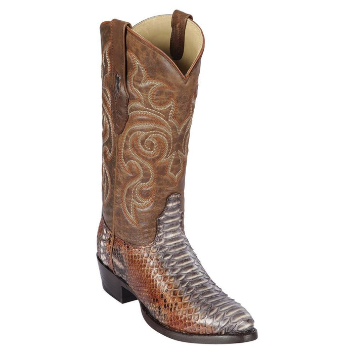 Botas de Piton Original Punta Redonda Roper Color Natural - Los Altos Boots main image 1