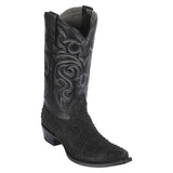 Botas de Piton Punta Recortada Nobuck