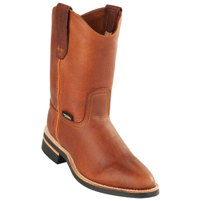 Botas de Trabajo con Suela de Hule Color Miel OM