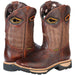 Botas de Trabajo de Cuello de Toro Horma Rodeo Color Miel GEN