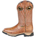 Botas de Trabajo de Cuero Original Horma Rodeo Color Arena