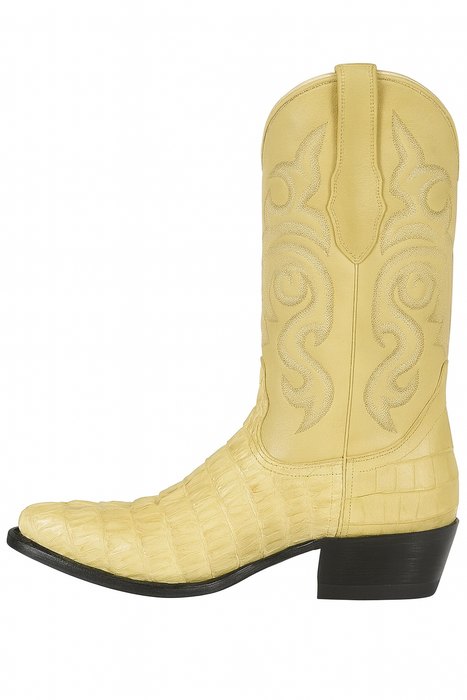 Botas de Cocodrilo - Caiman Cola Horma Puntal LAB