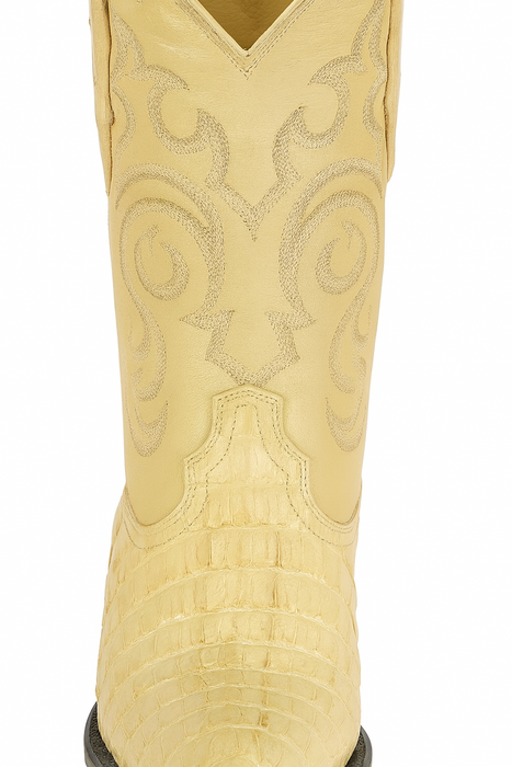 Botas de Cocodrilo - Caiman Cola Horma Puntal LAB