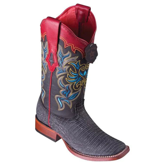 Botas Vaqueras de Armadillo Original en Punta Cuadrada para Dama LAB
