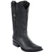 Botas Vaqueras de Cuero con Punta Recortada WW
