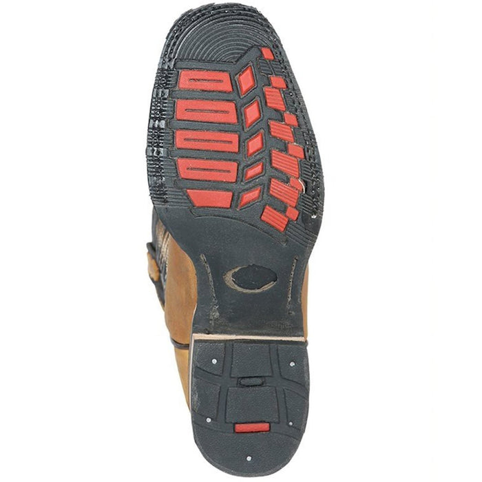 Botas Vaqueras de Cuero Crazy Horma Rodeo Color Miel