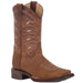Botas Vaqueras de Cuero Crazy Horma Rodeo Texas Color Tan