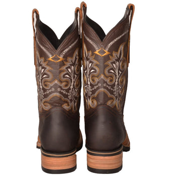 Botas Vaqueras de Cuero Crazy Original Horma Rodeo WD - Image 4