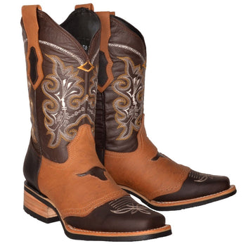 Botas Vaqueras de Cuero Crazy Original Horma Rodeo WD - Image 2
