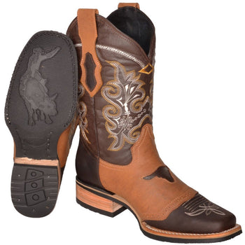 Botas Vaqueras de Cuero Crazy Original Horma Rodeo WD - Image 5