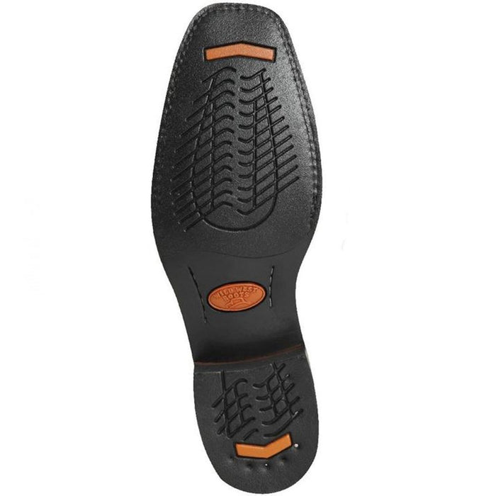 Botas Vaqueras de Cuero en Horma Rodeo y Suela de Hule