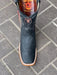 Botas Vaqueras de Cuero Grisly Original Punta Ancha