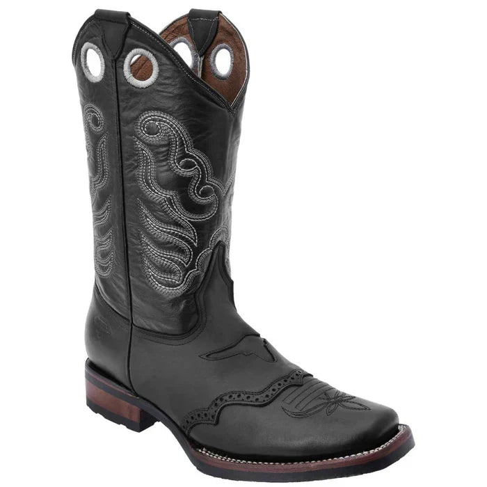 Botas Vaqueras de Cuero Original Horma Rodeo WD
