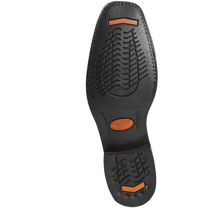 Botas Vaqueras de Cuero Rage en Horma Rodeo Suela de Hule