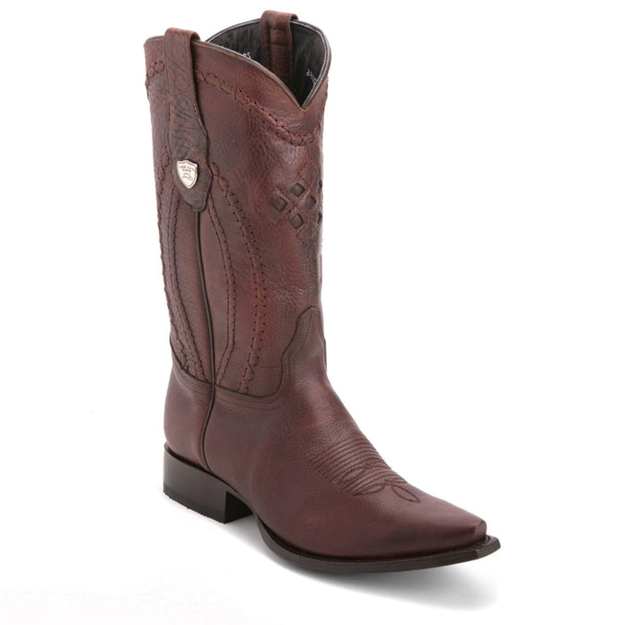 Botas Vaqueras de Cuero con Punta Recortada - Image 3