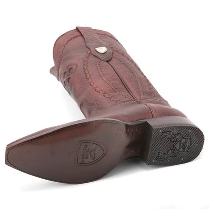 Botas Vaqueras de Cuero con Punta Recortada - Image 4