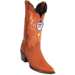 Botas Vaqueras de Tiburon Original en Punta Recortada para Dama WW-2349303