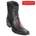 Botin Avestruz con Venado Original Punta Europea