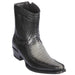Botin Avestruz con Venado Original Punta Europea