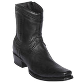 Botines de Panza de Avestruz Original Punta Europea LAB-76B9705