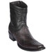 Botines de Panza de Avestruz Original Punta Europea LAB-76B9718