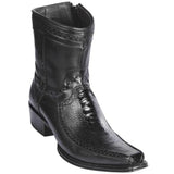 Botin Avestruz Pata con Venado Punta Europea LAB