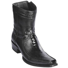 Botin Avestruz Pata con Venado Punta Europea LAB
