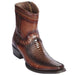 Botin Avestruz Pata con Venado Punta Europea LAB