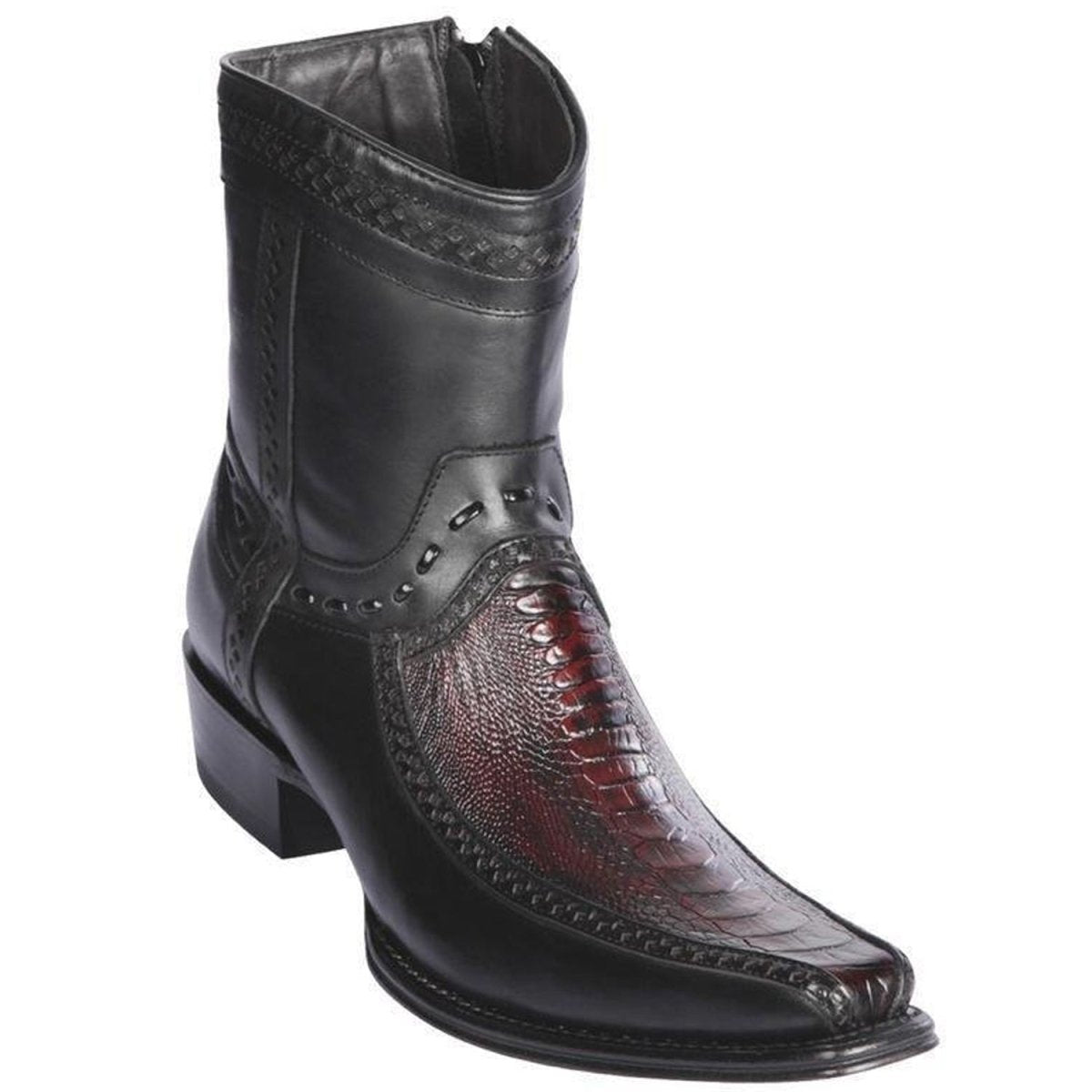 Botin Avestruz Piel Original Punta Europea LAB main image 0