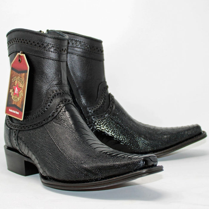 Botin Avestruz Piel Original Punta Europea Botin Avestruz Piel Original Punta Europea LAB main image 1